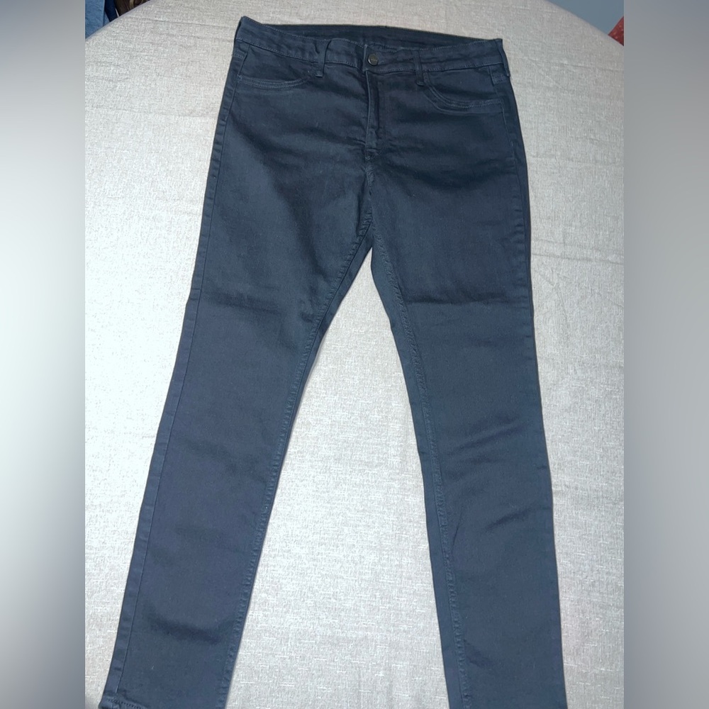 &Denim H&M Women's Size 12 Black Skinny Ankle Denim Jeans